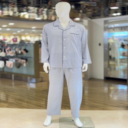 고급 면80수 긴팔 남성잠옷세트