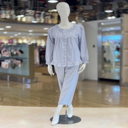 뱀부 대나무소재 실크핏 커플잠옷세트