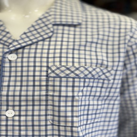 뱀부 대나무소재 실크핏 커플잠옷세트