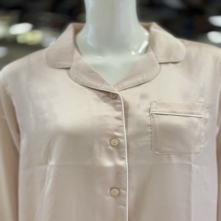 폴리사틴 실크핏 여성잠옷세트