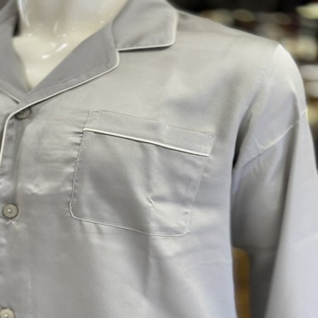 폴리사틴 실크핏 남성잠옷세트