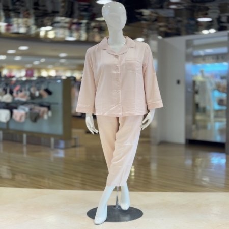 폴리사틴 실크핏 남여 커플잠옷세트