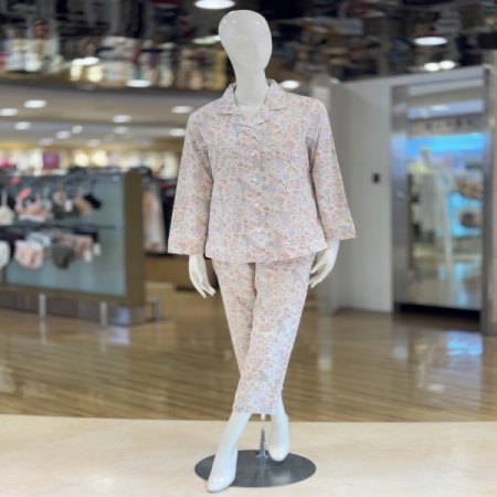 면100 페이즐리 긴팔 여성잠옷세트