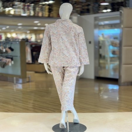 면100 페이즐리 긴팔 여성잠옷세트