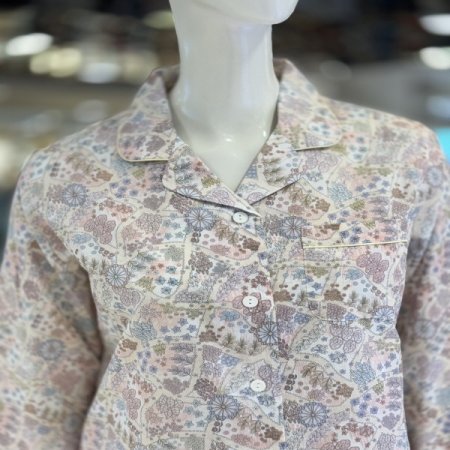 면100 페이즐리 긴팔 여성잠옷세트