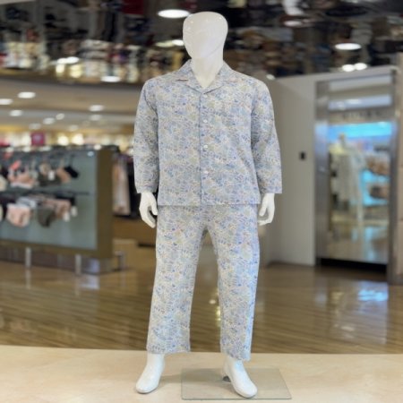 비비안 페이즐리 긴팔 남성잠옷세트
