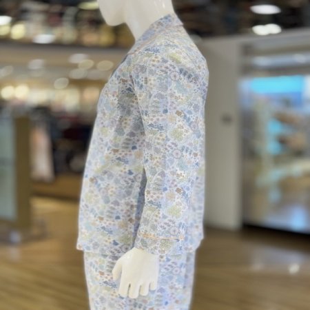 비비안 페이즐리 긴팔 남성잠옷세트