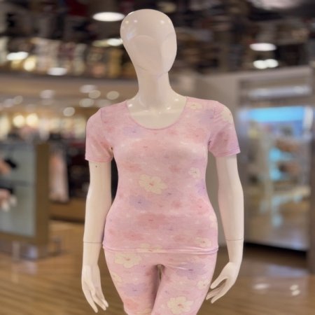 리오셀 여성 반팔 3부내의 단품