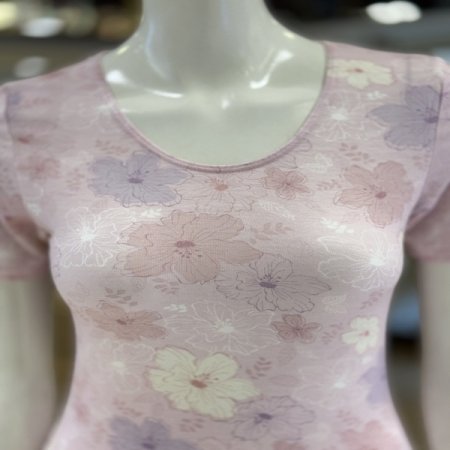 여성 리오셀 반팔 3부내의 단품