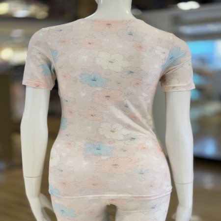 여성 리오셀 반팔 3부내의 단품