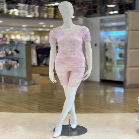 비비안 여성 반팔 반바지 속내의세트