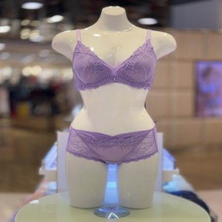 꾸띄르 여성 브라 망사레이스팬티세트