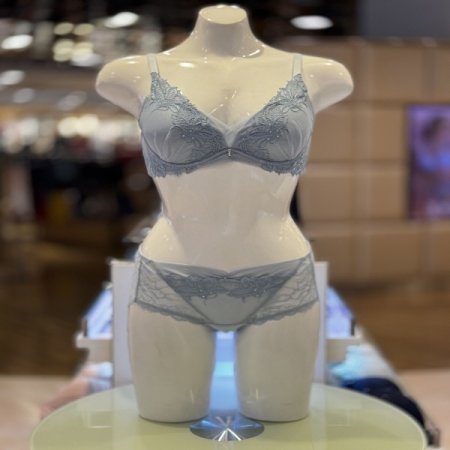 비비안 꾸띄르 여성 브라 망사레이스팬티세트