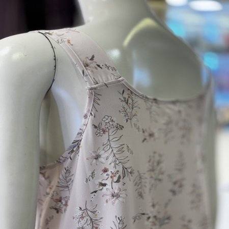 플라워나염 홈웨어 여성원피스잠옷