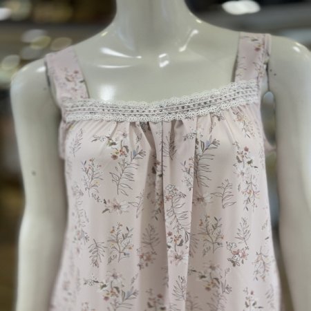 플라워나염 여성 원피스잠옷가운세트