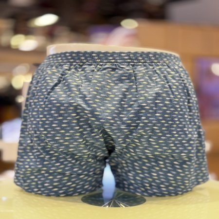 비비안 남성 물고기무늬 순면 사각 남성트렁크팬티