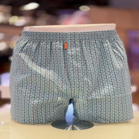 기하학 순면 남자 트렁크 팬티2종세트