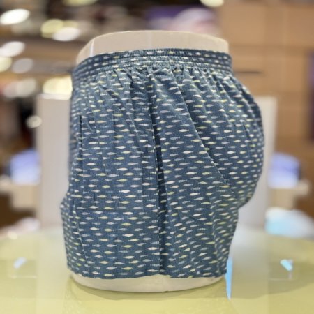 물고기 순면 남자 트렁크 팬티2종세트