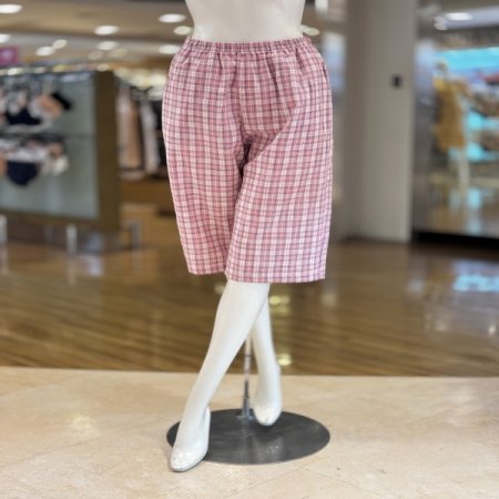 면 홈웨어 여성 7부바지 실내복하의