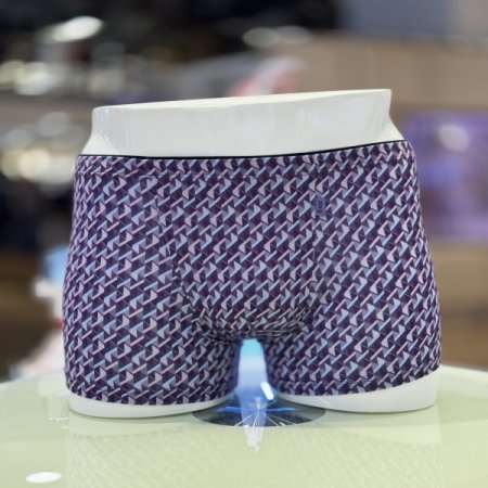 볼트론 기하학 사각 남성드로즈팬티