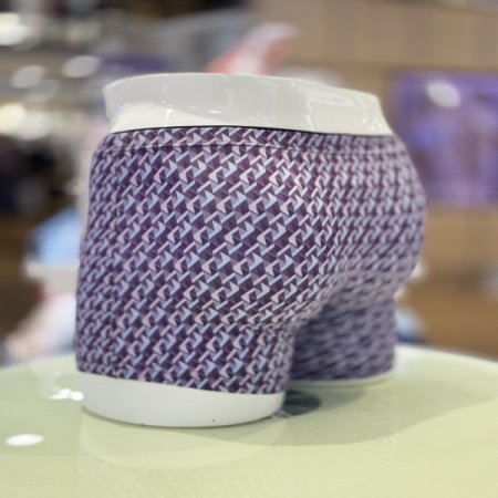 볼트론 기하학 사각 남성드로즈팬티