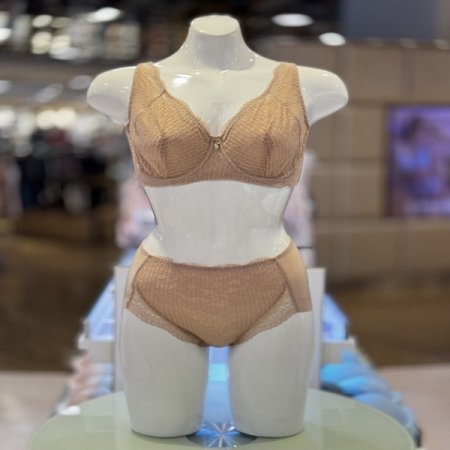 BBM기능성 홑겹  여성브라햄팬티세트