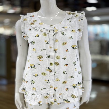 상큼 과일 민소매 여성잠옷세트