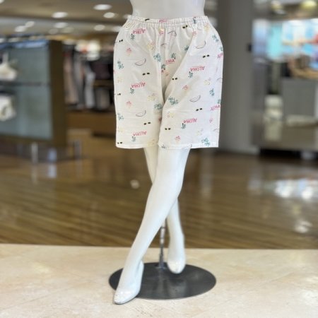 하와이 면100 반팔 여성 잠옷세트