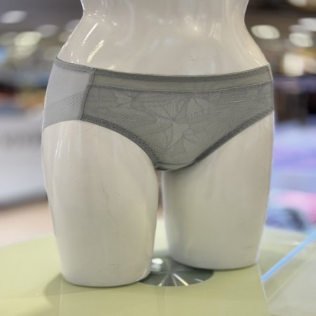 비비안 자가드 노라인 여성햄팬티