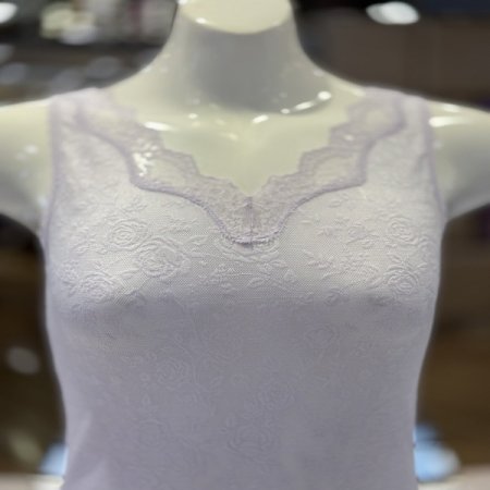 인견 쿨링 레이스포인트 여성런닝