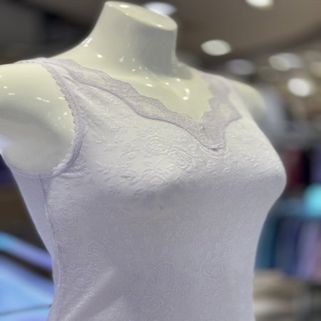 인견 쿨링 레이스포인트 여성런닝