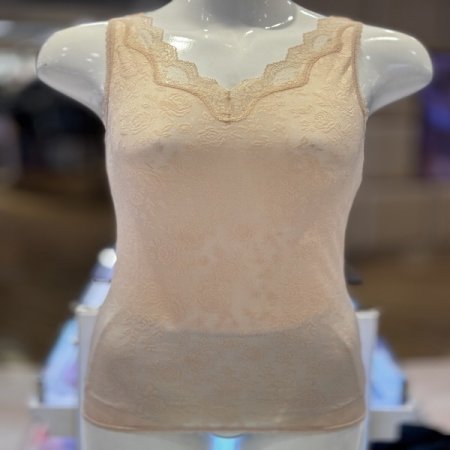 비비안 인견 쿨링 레이스포인트 여성런닝