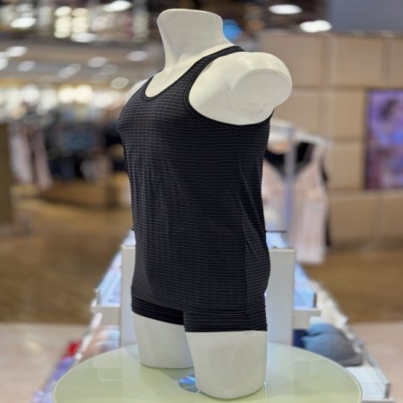 스트라이프 쿨링 남성런닝