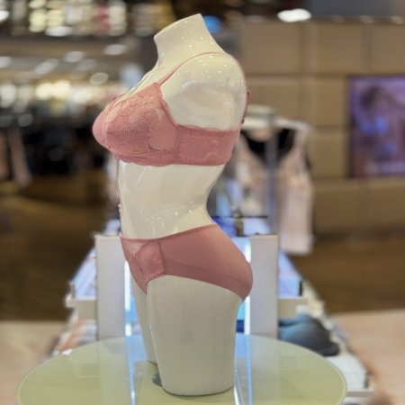 브라렛 노와이어 브라 햄팬티세트