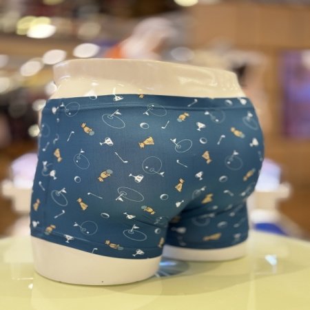 비비안 강아지패턴 사각 남성드로즈팬티