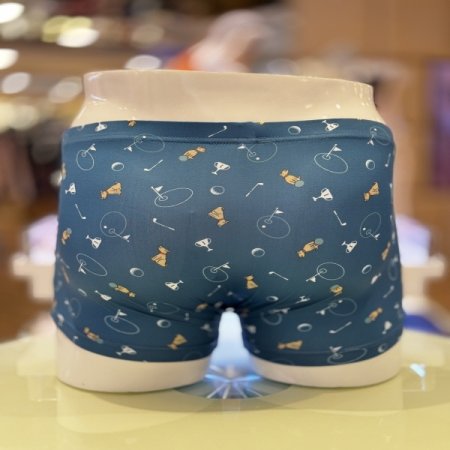 비비안 강아지패턴 사각 남성드로즈팬티