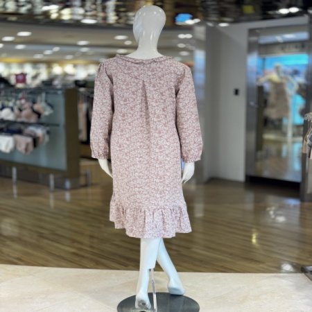 면100 거즈면 홈웨어 여성원피스잠옷