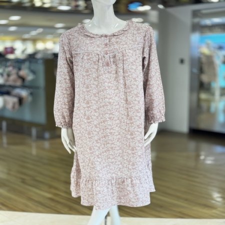 면100 거즈면 홈웨어 여성원피스잠옷