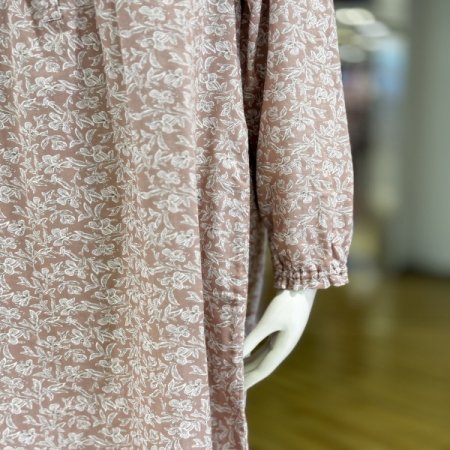 면100 거즈면 홈웨어 여성원피스잠옷