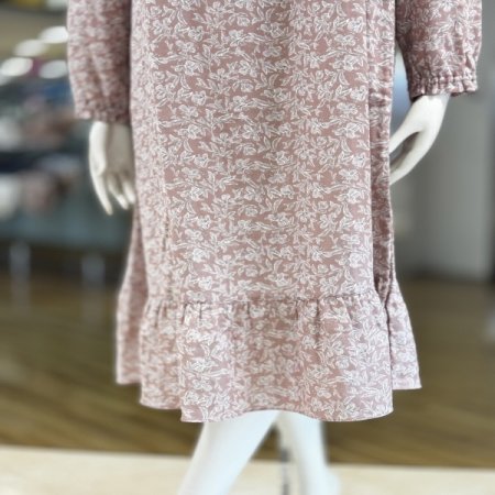 면100 거즈면 홈웨어 여성원피스잠옷