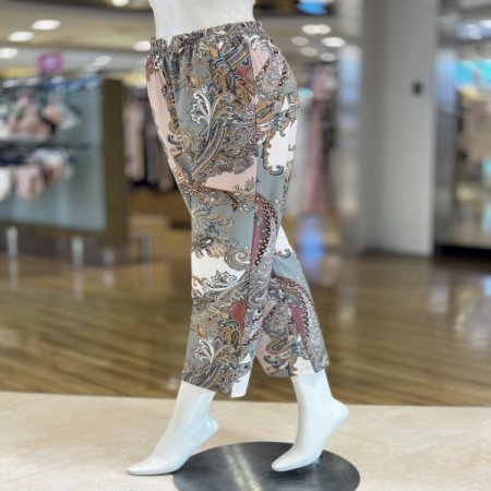 실크핏 폴리스판  여성 홈웨어바지