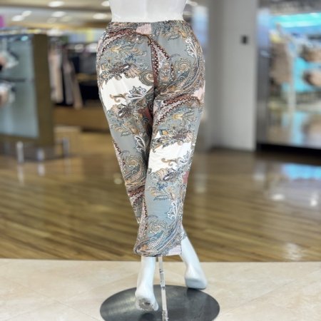 실크핏 폴리스판  여성 홈웨어바지