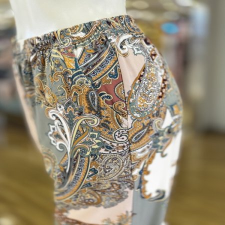 실크핏 폴리스판  여성 홈웨어바지