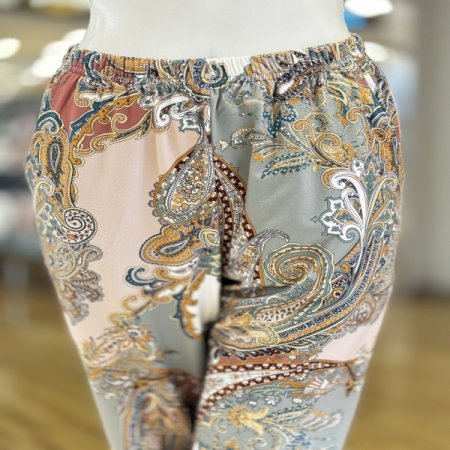 실크핏 폴리스판  여성 홈웨어바지