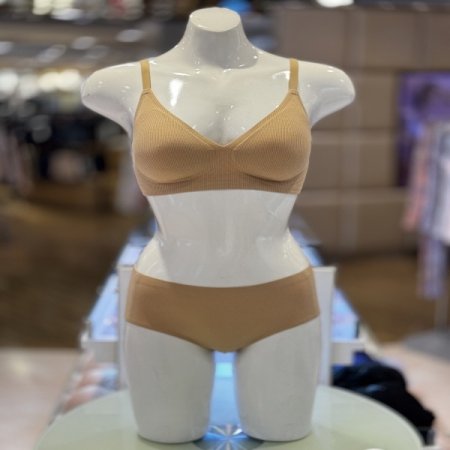 모달 무봉제 여성브라팬티세트