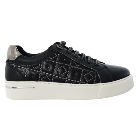 여성 자수 포인트 스니커즈