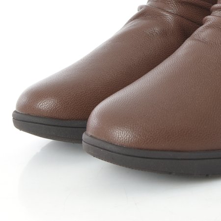 여성 경량 퍼내피 앵클 부츠