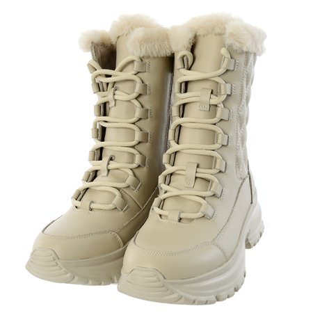 여성 미들 워커 방한 부츠