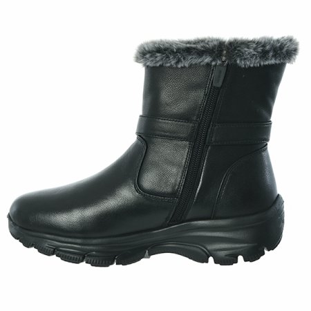 여성 퍼내피 경량 하프 부츠