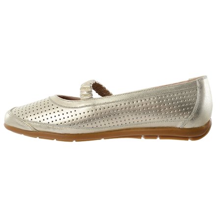  여성 펀칭 메리제인 플랫 슈즈